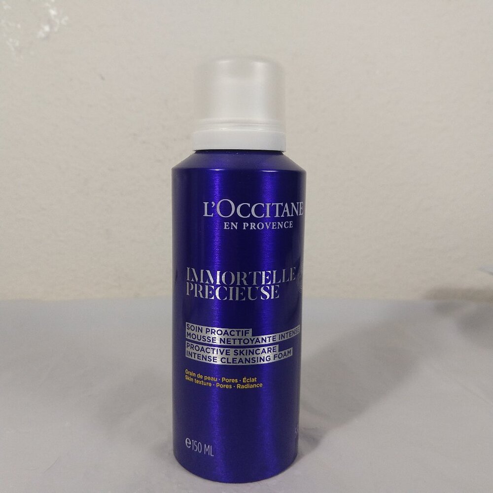 L'occitane Immortelle Precieuse Intense Cleansing Foam 150ML/5 OZ NEW